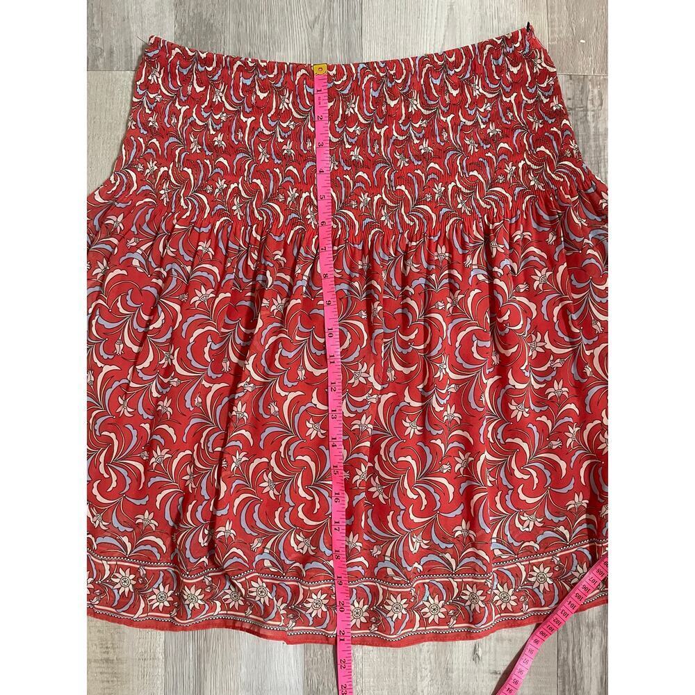 Max Studio Women's Short Printed Pleated Skirt size Medium - Picture 5 of 12